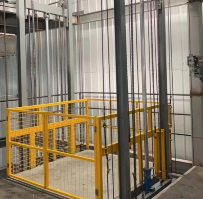 龙潭导轨式升降机一般加工周期